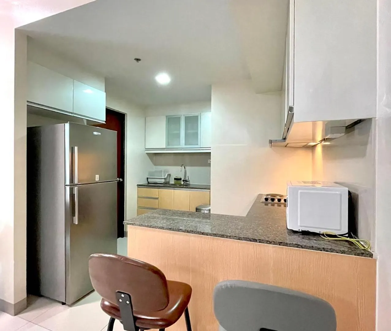 Spacious 2-Br Unit In One Uptown Residences Manila Apartamento